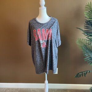 Gameday Couture Bama leopard print tee shirt